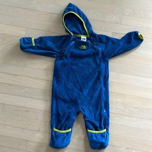 The north face fleece snowsuit